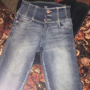 Light blue skinny high waters